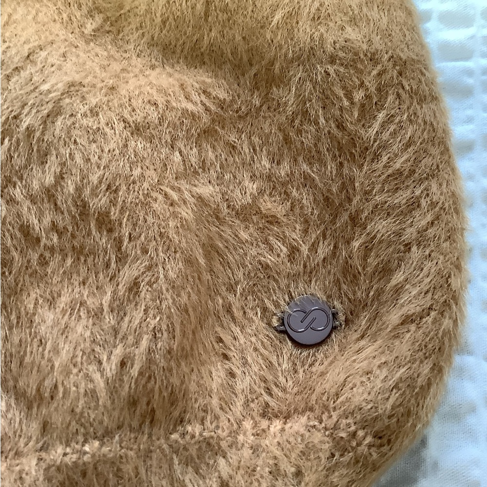 Cozy Tan Cardigan with Pockets - Picture 3 of 8